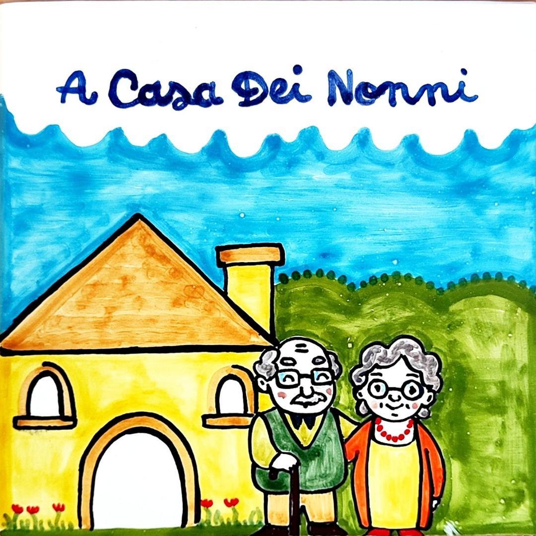 A Casa Dei Nonni Apartment จีอาร์ดีนี นักซอส ภายนอก รูปภาพ